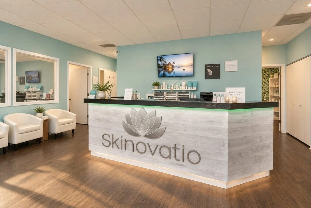 Reception at Skinovatio Medical Spa, Suite C